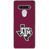Texas A&M University Black Logo LG Stylo 6 Clear Case