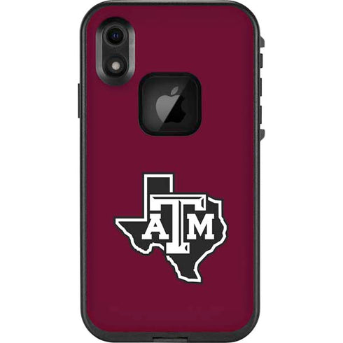 Texas A&M University Black Logo LifeProof Fre iPhone Skin