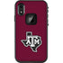 Texas A&M University Black Logo LifeProof Fre iPhone Skin
