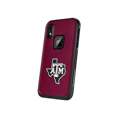 Texas A&M University Black Logo LifeProof Fre iPhone Skin