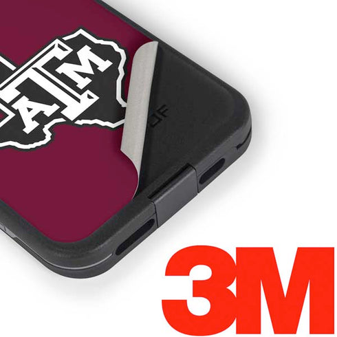 Texas A&M University Black Logo LifeProof Fre iPhone Skin