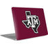 Texas A&M University Black Logo Apple MacBook Air Skin