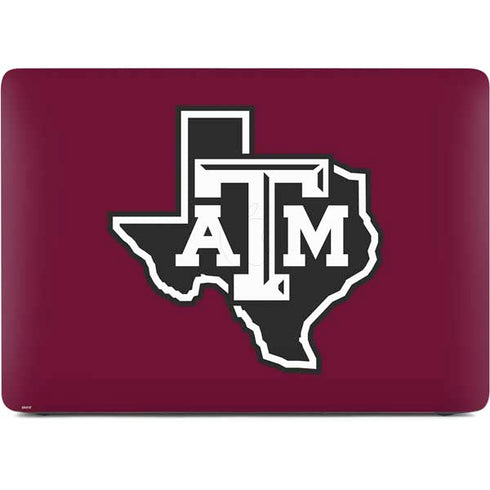 Texas A&M University Black Logo Apple MacBook Air Skin