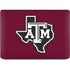 Texas A&M University Black Logo Apple MacBook Air Skin