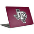 Texas A&M University Black Logo MacBook Skins