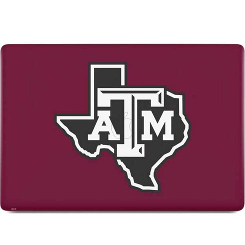 Texas A&M University Black Logo Apple MacBook Pro 15-inch Skin