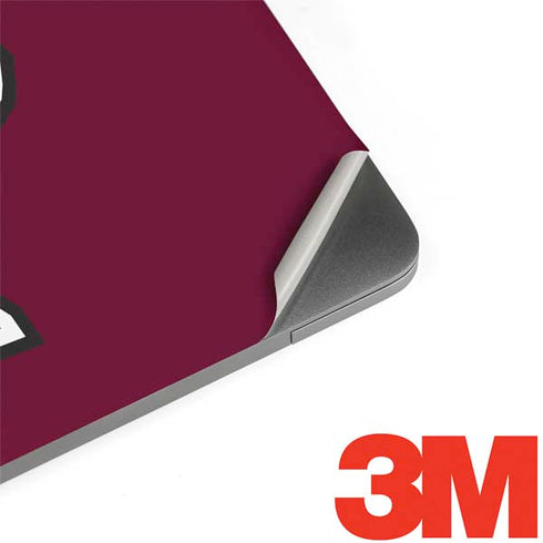 Texas A&M University Black Logo MacBook Skins