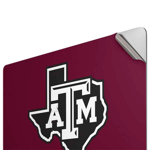 Texas A&M University Black Logo Apple MacBook Pro 16-inch Skin