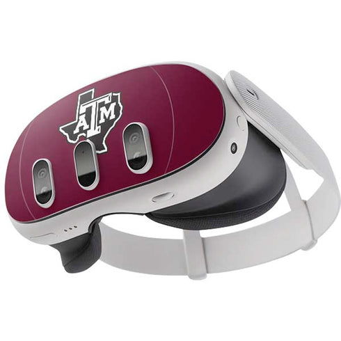 Texas A&M University Black Logo Meta Quest 3 Skin