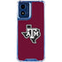 Texas A&M University Black Logo Moto G 5G (2024) Clear Case
