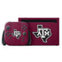 Texas A&M University Black Logo Nintendo Skins