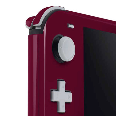 Texas A&M University Black Logo Nintendo Switch Lite Skin