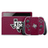 Texas A&M University Black Logo Nintendo Switch OLED (2021) Skin