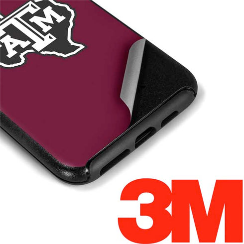 Texas A&M University Black Logo Otterbox Symmetry iPhone Skin