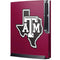 Texas A&M University Black Logo Playstation 3 & PS3 Slim Skin