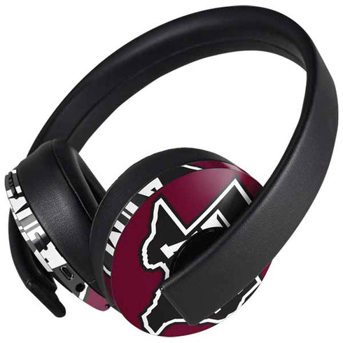 Texas A&M University Black Logo PlayStation 4 Gold Wireless Headset Skin