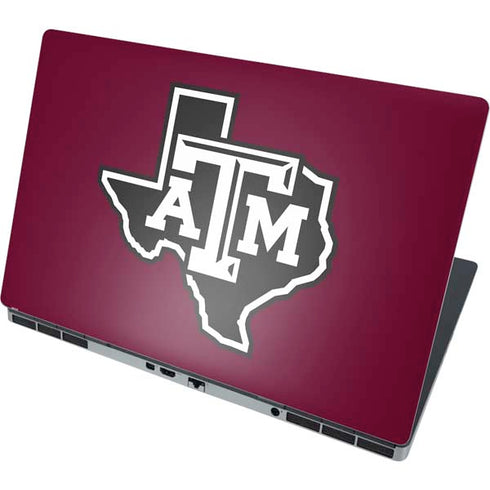 Texas A&M University Black Logo Dell Precision Skin