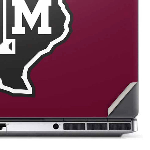 Texas A&M University Black Logo Dell Precision Skin