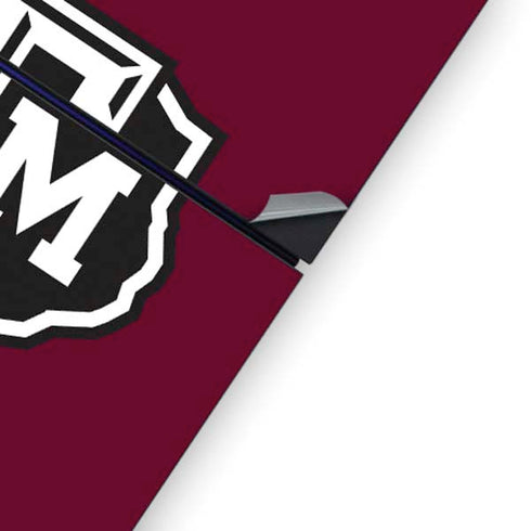 Texas A&M University Black Logo PS4 Console Skin