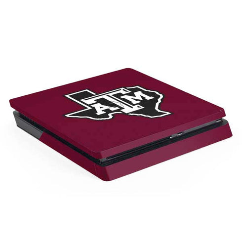 Texas A&M University Black Logo PlayStation PS4 Skins
