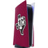 Texas A&M University Black Logo PlayStation PS5 Skins
