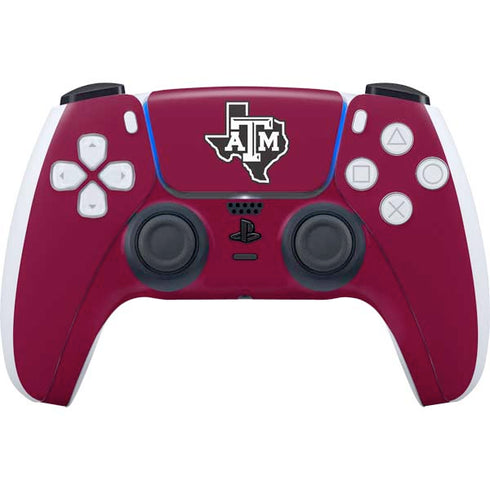 Texas A&M University Black Logo PlayStation PS5 Skins