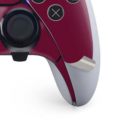 Texas A&M University Black Logo PS5 DualSense Edge Pro Controller Skin