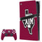 Texas A&M University Black Logo PS5 Pro Bundle Skin