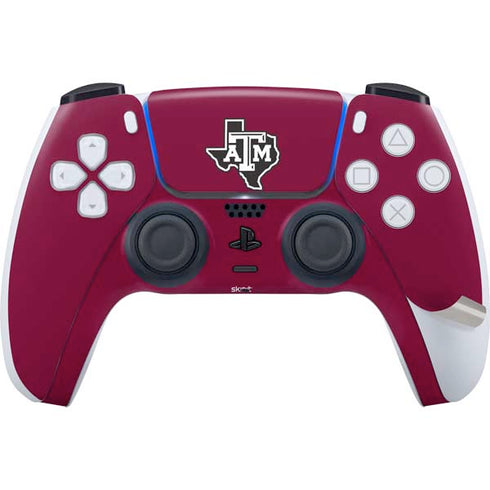 Texas A&M University Black Logo PS5 Pro Bundle Skin