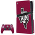 Texas A&M University Black Logo PS5 Pro Disk Bundle Skin