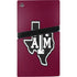 Texas A&M University Black Logo PS5 Pro Disk Console Skin