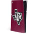 Texas A&M University Black Logo PS5 Slim Digital Edition Console Skin