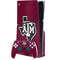 Texas A&M University Black Logo PS5 Slim Disk Bundle Skin