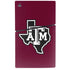 Texas A&M University Black Logo PS5 Slim Disk Console Skin