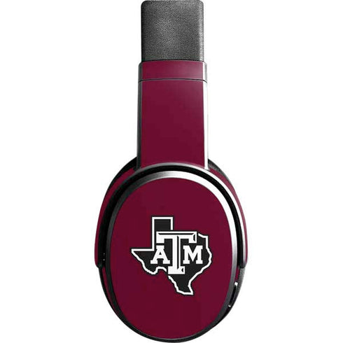 Texas A&M University Black Logo Skullcandy Crusher Wireless Skin