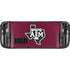 Texas A&M University Black Logo Steam Deck Handheld Gaming Computer OLED Skin