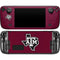 Texas A&M University Black Logo Steam Deck Handheld Gaming Computer Skin