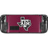 Texas A&M University Black Logo Steam Deck Handheld Gaming Computer Skin