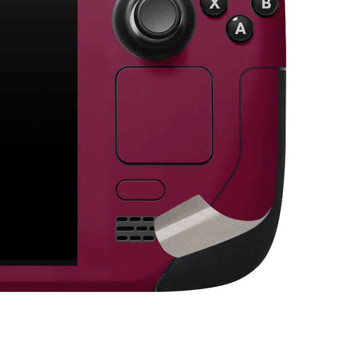 Texas A&M University Black Logo Steam Deck Handheld Gaming Computer Skin