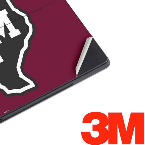 Texas A&M University Black Logo Surface Pro 6 Skin