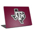 Texas A&M University Black Logo Universal Laptop 12in (9.8 x 6.8in) Skin