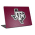 Texas A&M University Black Logo Laptop Skins