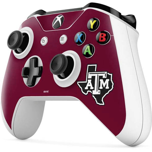 Texas A&M University Black Logo Xbox One S All-Digital Edition Bundle Skin