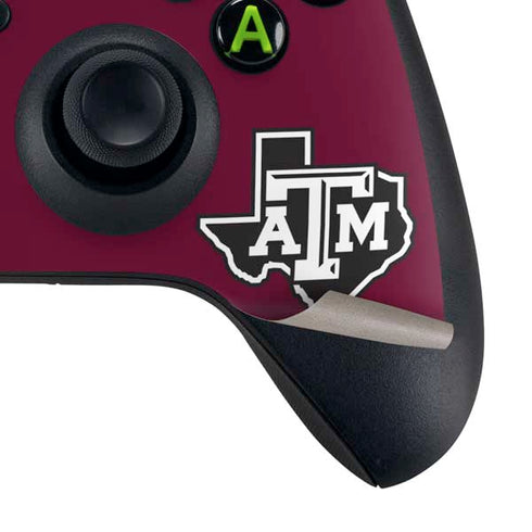 Texas A&M University Black Logo Xbox Series X Bundle Skin