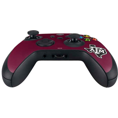 Texas A&M University Black Logo Xbox Series X Controller Skin