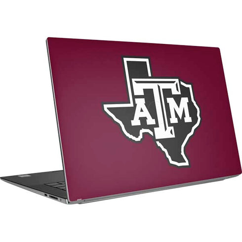 Texas A&M University Black Logo Dell XPS Skin