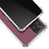 Texas A&M University Black Logo Galaxy A72 5G Clear Case