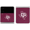 Texas A&M University Black Logo Galaxy Z Flip4 5G Skin