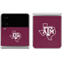 Texas A&M University Black Logo Galaxy Z Flip4 5G Skin