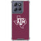 Texas A&M University Black Logo Moto G 5G (2025) Clear Case